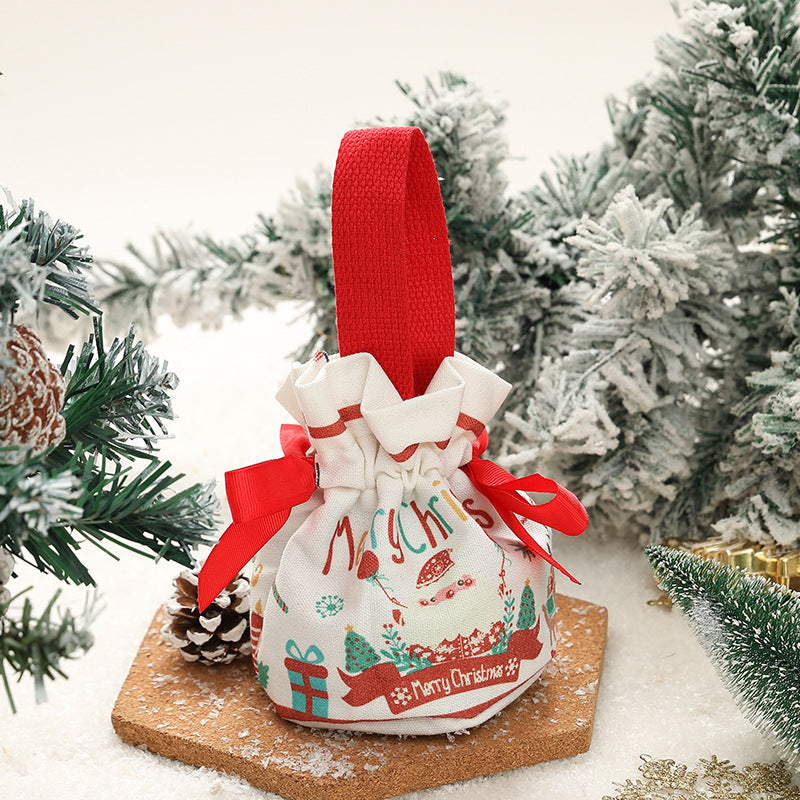 Wholesale Christmas Eve gift bag apple bag